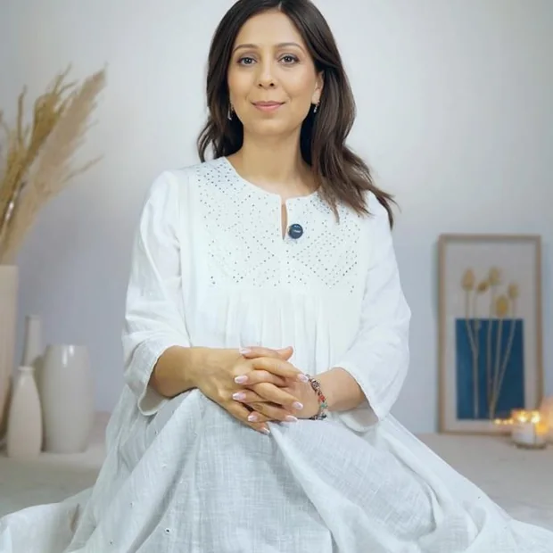 Sunaina Setia in seated practice